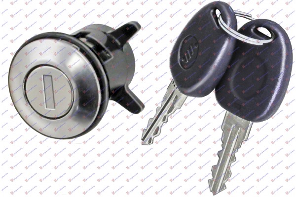 Αφαλος Πορτας Εμπρος Κομπλε Με Κλειδι Δεξια Fiat Multipla 04-10 - 292007231