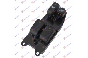 Διακοπτης ΠΑΡΑΘ.ΕΜΠ.(Διπλοs)(24pin) Αριστερα Toyota Corolla (E 12) Sdn 02-06 - 044007174