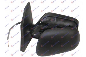 Καθρεφτης ΗΛ. ΘΕΡΜ. ΒΑΦ. -04 (ΟΒΑΛ ΦΙΣ) (CONVEX GLASS) Αριστερα Toyota Corolla (E 12) Sdn 02-06 - 044007502