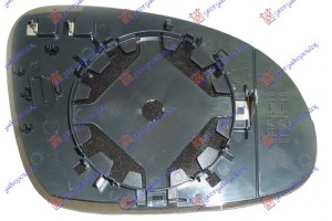 Κρυσταλλο Καθρεφτη 06- Θερμαινομενο (ASPHERICAL GLASS) Αριστερα Skoda Superb 01-08 - 044507612