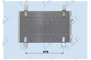 Ψυγειο A/C ΒΕΝΖ-ΠΕΤΡ (53,7x34x16) -04 Citroen Jumper 02-06 - 024606400