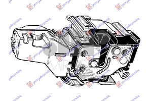 Κλειδαρια Πορτας Εμπρος ΗΛΕΚΤ/ΚΗ Δεξια Alfa Romeo 159 05-11 - 044907211