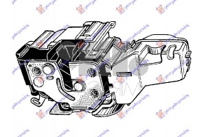Κλειδαρια Πορτας Εμπρος ΗΛΕΚΤ/ΚΗ (7pins) Αριστερα Alfa Romeo 159 05-11 - 044907212