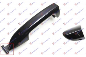 Χερουλι Πορτας ΕΜΠΡΟΣ/ΠΙΣΩ Εξω (ΒΑΜΜΕΝΟ ΜΑΥΡΟ) Δεξια Vw Passat 05-11 - 032307853