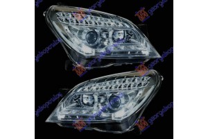 Φανος Εμπρος Σετ Μαυρο 3/5Π Τυπου Α5 Opel Astra H 04-10