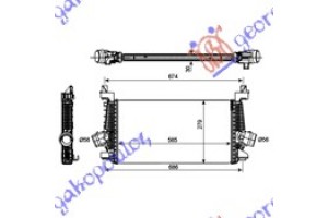 ΨΥΓ.INT.1,4-1,6T.BEN1,3-1,7CDTI (56x28) Chevrolet Cruze 09-13 - 235006200