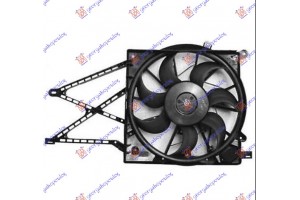 Βεντιλατερ Ψυγειου Κομπλε (4PIN) (390mm) Opel Astra H 04-10 - 047106470
