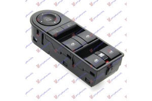 Διακοπτης ΠΑΡΑΘ. ΕΜΠ. (Τετραπλός)(18pin) Αριστερα Opel Astra H 04-10 - 047107172