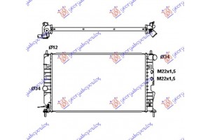 Ψυγειο 1,6-1,816V A/C (61x37) Opel Vectra B 96-98 - 048506310