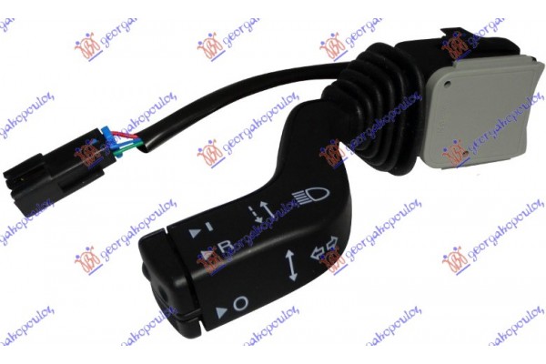 Διακοπτης ΦΩΤΩΝ/ΦΛΑΣ Με Cruise Control (10pin) Opel Omega B 94-03 - 048207135