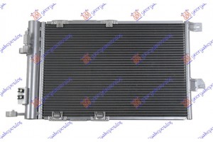 Ψυγειο A/C -02 M/A (54x38.2x1.6) (ΠΑΡΟΧΕΣ -ΦΙΛΤΡΟ Ιδια ΠΛΕΥΡΑ) Opel Astra G 98-04 - 048806400