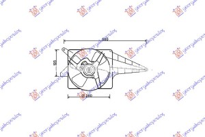 ΒΕΝΤΙΛ.ΨΥΓ.1.0-1.2cc -A/C Opel Corsa B 97-00