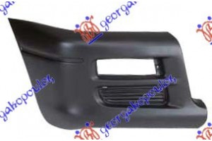 Ακρο Προφυλακτηρα Εμπρος Μαυρο Δεξια Mitsubishi P/U L200 97-99 - 050003941