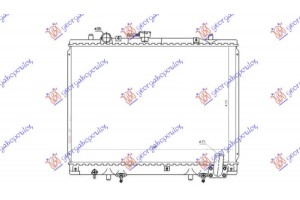 Ψυγειο Νερου 2.5 Πετρελαιο Αυτοματο (425x600) (KOYO) Mitsubishi P/U L200 99-01 - 030306330