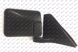 Καθρεφτης Μηχανικος Χειροκινητος Μαυρος 2WD (FLAT GLASS) Δεξια Mitsubishi P/U L200 97-99 - 050007481