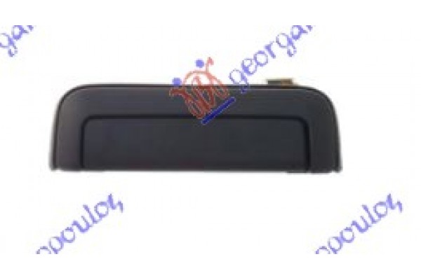 Χερουλι Πορτας Καροτσας Μαυρο Mitsubishi P/U L200 02-06 - 030407830