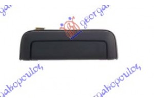 Χερουλι Πορτας ΕΜΠ/ΠΙΣΩ Εξω Μαυρο Δεξια Mitsubishi P/U L200 99-01 - 030307841