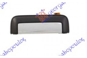 Χερουλι Πορτας ΕΜΠ/ΠΙΣΩ Εξω ΧΡΩΜΙΟ/ΜΑΥΡΟ Δεξια Mitsubishi P/U L200 99-01 - 030307846