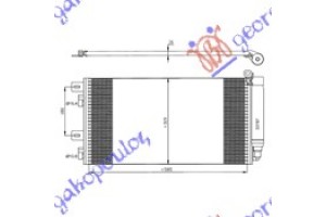 Ψυγειο A/C (59x32x1.6) Mini COOPER/ONE (R50/R53) 02-06 - 050706400