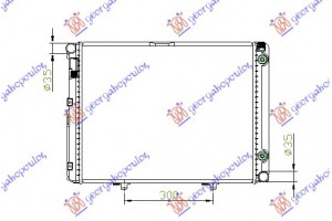 ΨΥΓ. 1.8-2.0-2.3BZ M/A +AC(57.5x45) Mercedes 190E (W201) 84-93 - 051906320