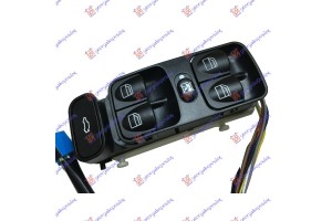 Διακοπτης ΠΑΡΑΘ. ΕΜΠ. (Τετραπλός)(9pin) Αριστερα Mercedes C Class (W203) SDN/S.W. 00-03 - 052007172