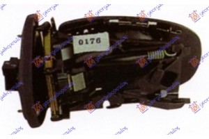 Καθρεφτης ΗΛΕΚΤ. ΘΕΡΜΑΙΝ. (ΧΩΡΙΣ ΚΑΠΑΚΙ) (7PIN) (Α ΠΟΙΟΤΗΤΑ) (ASPHERICAL GLASS) Αριστερα Mercedes C Class (W203) SDN/S.W. 00-03 - 052007472