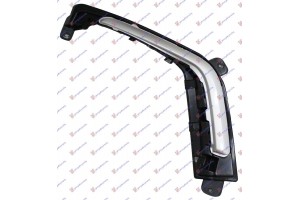 Διακοσμητικο Προβολεα Ασημι 2011- Δεξια Peugeot 308 08-13 - 052503991