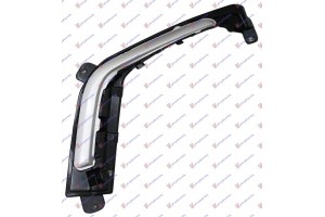 Διακοσμητικο Προβολεα Ασημι 2011- Αριστερα Peugeot 308 08-13 - 052503992