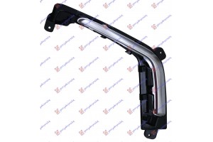 Διακοσμητικο Προβολεα Χρωμιο 2011- Δεξια Peugeot 308 08-13 - 052503993