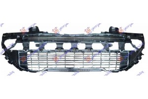 Διχτυ Προφυλακτηρα Εμπρος Μαυρο (ΜΕ 4 Χρωμια -2011) & GT/GTI Peugeot 308 08-13 - 052504805