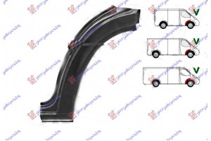 Φρυδι Εμπρος (ΠΙΣΩ ΚΟΜΜΑΤΙ) Δεξια Mercedes Sprinter 208-416 (W901-905) 95-06 - 052608611