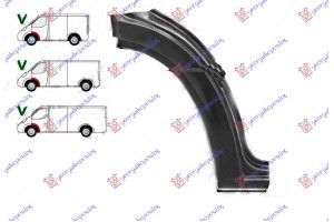 Φρυδι Εμπρος (ΠΙΣΩ ΚΟΜΜΑΤΙ) Αριστερα Mercedes Sprinter 208-416 (W901-905) 95-06 - 052608612