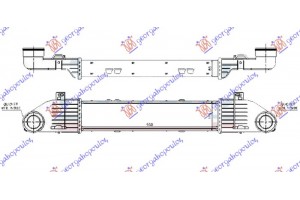 Ψυγειο Intercooler 3.2 Cdi Πετρελαιο (530x115x65) Mercedes S Class (W220) 98-05 - 052906200