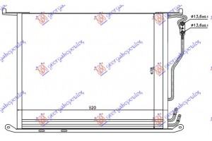 Ψυγειο A/C ΒΕΝΖ-ΠΕΤΡ. (58x48x16) Mercedes S Class (W220) 98-05 - 052906400