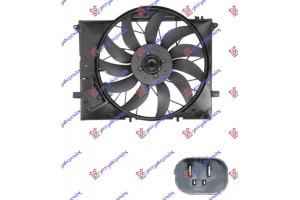 Βεντιλατερ Ψυγειου Κομπλε (530mm) (4 PIN) Mercedes S Class (W220) 98-05 - 052906450