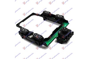 Διακοπτης ΠΑΡΑΘ/ΚΑΘΡ. ΕΜΠ. (Κεντρο)(Τετραπλός)(18pin) Mercedes E Class (W210) 96-99 - 053207170