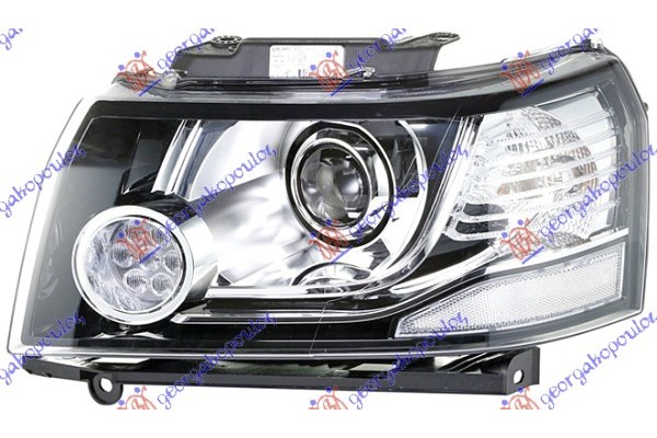 Φανος Εμπρος ΗΛΕΚΤ. 12- Με Φως Ημερας Led (HELLA) Αριστερα Land Rover Freelander 07-14 - 053705232