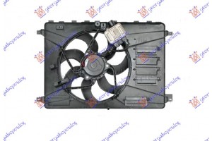 Βεντιλατερ Ψυγειου Νερου Κομπλε (ΜΟΝΟ) 3.2 Βενζινη - 2.2 Πετρελαιο (380mm) Land Rover Freelander 07-14 - 053706450