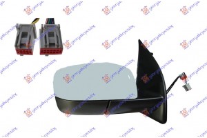 Καθρεφτης ΗΛΕΚΤ. ΘΕΡΜΑΙΝ. ΗΛ. ΑΝ. ΒΑΦΟΜ. (ΜΕ ΜΝΗΜΗ&ΦΩΣ ΑΣΦ.) (11 PIN) (Α ΠΟΙΟΤΗΤΑ) 11- (CONVEX GLASS) Δεξια Land Rover Freelander 07-14 - 053707591