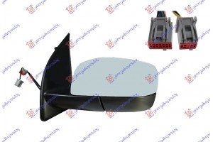 Καθρεφτης ΗΛΕΚΤ. ΘΕΡΜΑΙΝ.ΗΛ. ΑΝ. ΒΑΦΟΜ. (ΜΕ Φως Ασφ & ΑΙΣΘ) (9 PIN) (Α ΠΟΙΟΤΗΤΑ) 11- (CONVEX GLASS) Αριστερα Land Rover Freelander 07-14 - 053707594