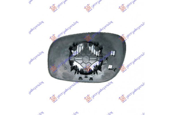 Κρυσταλλο Καθρεφτη Θερμαινομενο -09 (CONVEX GLASS) Δεξια Range Rover Sport 05-13 - 690107601