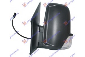 Καθρεφτης ΗΛΕΚ. ΘΕΡΜ. 09- Με Φλας (CONVEX GLASS) Αριστερα Mercedes Sprinter 209-524 (W906) 06-13 - 053907507