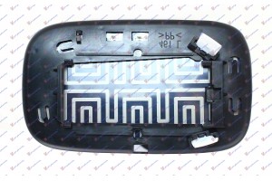 Κρυσταλλο Καθρεφτη Θερμαινομενο (CONVEX GLASS) Δεξια Volvo S40 04-07 - 054207611