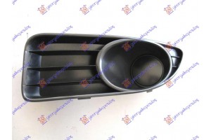 Διχτυ Προφυλακτηρα Εμπρος Ακραιο Μαυρο Xωρις Τρυπα Προβολεα Αριστερα Fiat Linea 07-13 - 054704802