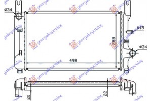 ΨΥΓ. 1,4-1,4CAT-1,6-1,6XR2i-1,8D (50x30) Ford Fiesta Iii 90-95 - 055206310