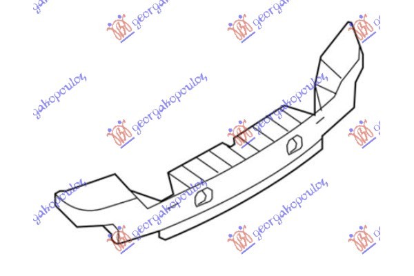 Αντιθορυβικο ΠΡΟΦΥΛ. Πισω 06- (Γ) Kia Sorento 02-09 - 056605010