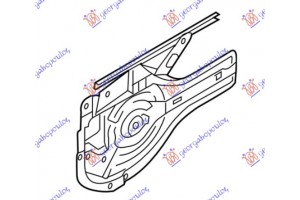 Δεξια Γρυλλος ΠΑΡΑΘ. Πισω ΗΛΕΚΤ. (Χ.ΜΟΤΕΡ) (Γ) Hyundai Tucson 04-10