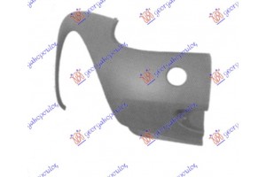 Ακρο Προφυλακτηρα Εμπρος Μαυρο -2003 Δεξια Ford Ka 97-08 - 057103941