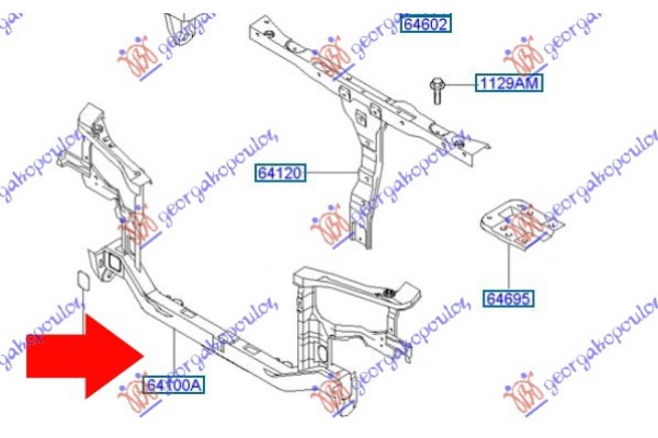 Μετωπη Εμπρος 06- (Γ) Hyundai Matrix 01-08 - 057200225