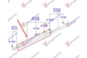 Φασα Πορτας Εμπρος Αριστερα Hyundai Matrix 01-08 - 057206552